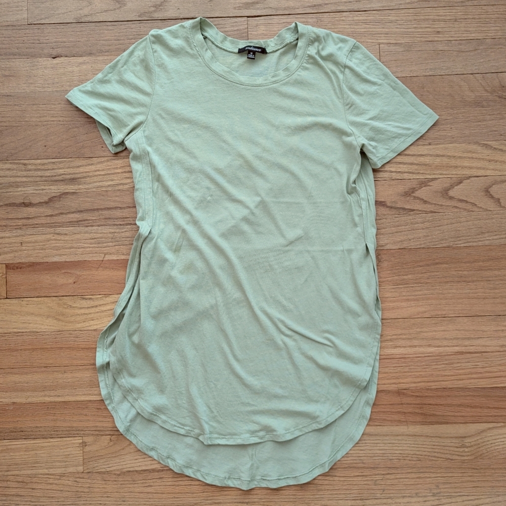 Ambiance Curved Hem Tunic - Size M